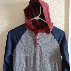 3/$10 Boys hooded henley